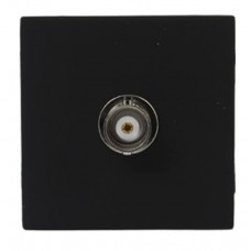 Cover plate BTicono standard + BNC socket - black
