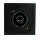 Cover plate BTicono standard +D-size speaker black