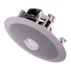 Ceiling speaker with integrated red signal LED 24V