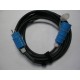 cable HO7RN-F 230V/16A 3G2,5 met schuko's 5m