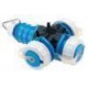 Female Cable 3-way 16A Blue - Waterproof