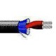 Flexible wiring cable, dia 3.3mm (patchcable)