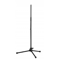 Microphone stand- black cart-iron round base
