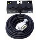 4 Way Schuko Socketbox with 15m Cable