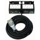 4 Way UK Socketbox with 15m Cable