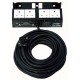 4 Way UK Socketbox with 15m Cable