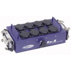 BO-8-S1 Break-out box with 8 Shucko and  1x16 pin