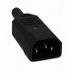 IEC 16 amp Euro Male Connector