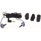 HS-1 Koss In-ear Headset with 6 Pre-shaped Ear Cus