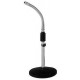Desk Microphone Stand Straight with Gooseneck 20cm