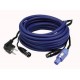 AUDIO Power/Signal Cable Schuko Male to Powercon..
