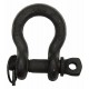 CM Chain Shackel 4,5 T Black with safetypin