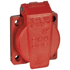 Chassis Connector Red with Cover