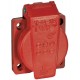 Chassis Connector Red with Cover