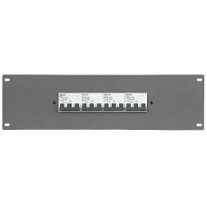 PDP-F4323 19inch Panel with 4X 32A MCB 3 pole