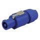 NAC-3FCA Powercon Plug Input blue