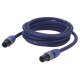 2p.Speakon/2p.Speakon 20m cable dia8,5mm 2x1.5 mm