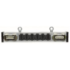 Breakout Bar 2 16P in/out - 6 schuko
