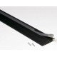 Stairnose for LED flexilight 5x8mm black 1m
