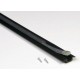 Floorchannel for LED flexilight 5x8mm black 1m