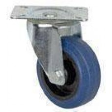 Blue Wheel without brake 100mm