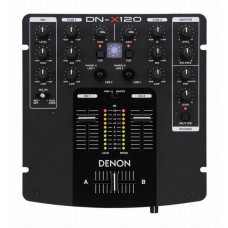 3 kanaals Pro DJ mixer, 4 line, 2 phono