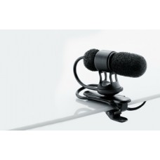 Miniature Cardio Lavalier Microphone, Black