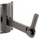 Black orientable wall mount, max 40kg, 35mm