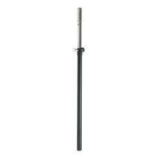 Black telescopic wand, max 40kg, 88/148mm, 35mm