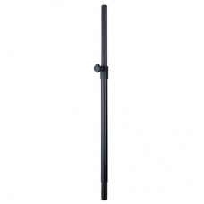 Black telescopic wand, max 30kg, 83/143mm, 35mm
