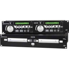 CD570 Silver double CD-Player+Pitch+jog/dial