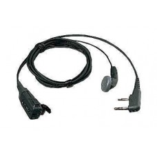Speldmicrofoon met oortelefoon en PTT