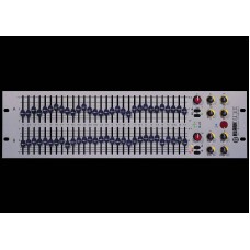 Dual 1/3 octave analogue graphic EQ with hi-lo pas