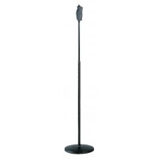 One hand microphone stand
