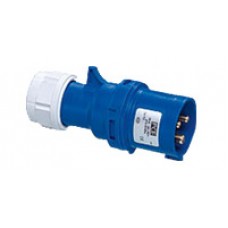 Male Cable CEE 220V-3 16 A blauw