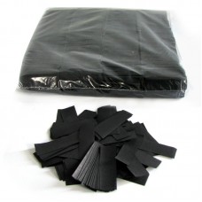 Slowfall Confetti Rectangle 55x17mm Black 1kg