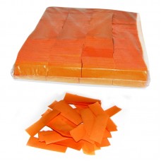Slowfall Confetti Rectangle 55x17mm Orange 1kg
