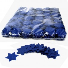 Slowfall Confetti Stars Ø55mm D.Blue 1 kg
