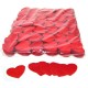 Slowfall Confetti hearts 55mm Red 1kg