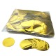 Metallic confetti rounds Ø55mm Gold  1kg