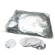 Metallic confetti rounds Ø55mm Silver  1kg