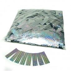 Laser Confetti Rectangle 55x17mm Silver 1kg