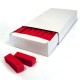 Confetti Rectangle 55x17mm Red 500gr