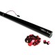 Electric streamer Cannon 80cm Red Metallic