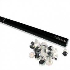 Handheld Streamer Cannon 80cm - White + Silver