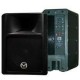 ZX15p gepowerde speakerkast 15inch+hoorn: 300wrms