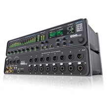 8 mic/guitar inputs with on-board effects and mixi