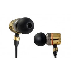 Monster Turbine Pro Headphones - Gold Audiophile Q