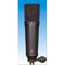 Large diaphragm microphone black