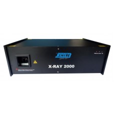2100 mW RGB ILDA DMX laser met flightcase